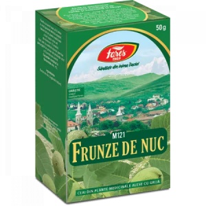 Ceai din frunze de nuc M121, 50g, Fares - Img 2