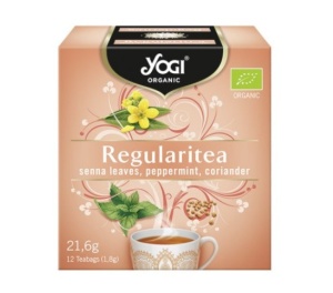 Ceai Eco laxativ cu senna menta si coriandru 12pl (YogiTea)