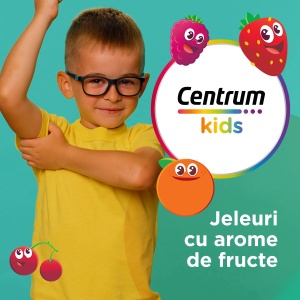 Centrum Kids VitaGummies Multifruct, 60 jeleuri, GSK - Img 4