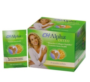 CH Alpha Osteo peptide bioactive de colagen, 13.5g, 30 plicuri , Gelita Health