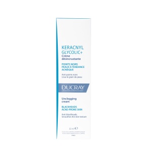 Crema calmanta anti-imperfectiuni Keracnyl Glycolic Control, 30 ml, Ducray - Img 3
