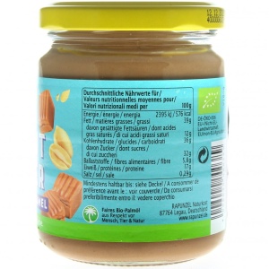 Crema de arahide cu caramel eco, 250g, Rapunzel - Img 2