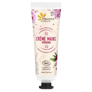 Crema de maini cu flori de bujor Bio, 30ml, Fleurance Nature