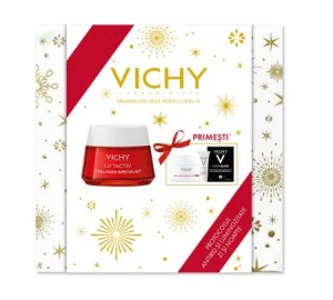 Crema de zi antirid pentru toate tipurile de ten Liftactiv Collagen Specialist, 50 ml, Pachet, Vichy