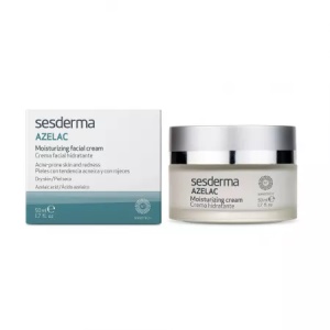 Crema hidratanta pentru ten uscat predispus la acnee Azelac, 50ml, Sesderma