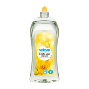 Detergent lichid de vase bio cu lamaie, 1L, Sodasan