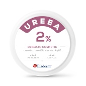 ELADERM Ureea crema cu uree 2% + vit A si E x 100ml
