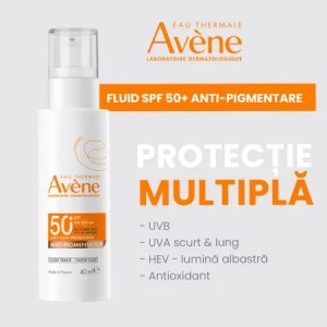 Fluid nuantator anti-pigmentare cu protectie solara SPF50+, 40ml, Avene - Img 4