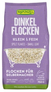 Fulgi mici din grau spelta eco, 750g, Rapunzel