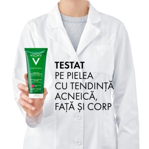 Gel de curatare purifiant pentru ten gras cu tendinta acneica Phytosolution Normaderm, 200ml, Vichy - Img 7