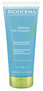 Gel de curatare spumant Sebium, 200ml, Bioderma