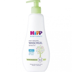 Gel de dus pentru par si corp BabySanft, 400ml, Hipp