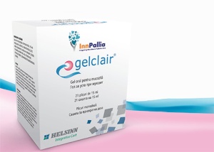 Gel oral pentru mucozita Gelclair, 21 plicuri, Helsinn Healthcare