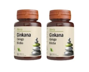 Ginkana Ginkgo biloba 40mg, 30 + 30 comprimate, Alevia