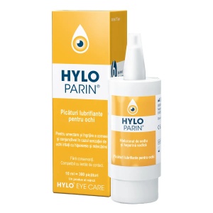 Hylo Parin picaturi lubrifiante pentru ochi, 10ml, Ursapharm - Img 2