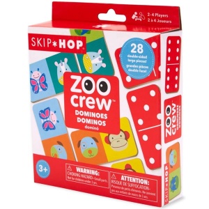 Joc Domino cu animale Zoo, 3ani+, 9M866210, Skip Hop - Img 1