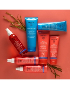 Lapte cu protectie solara SPF50 pentru corp si ten Bee Sun Safe, 100ml, Apivita - Img 2