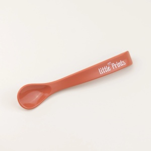 Lingurita din silicon pentru bebelusi Ginger, 1 bucata, Little Prints