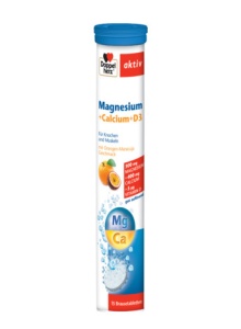 Magneziu + Calciu + D3, 15 comprimate efervescente, Doppelherz