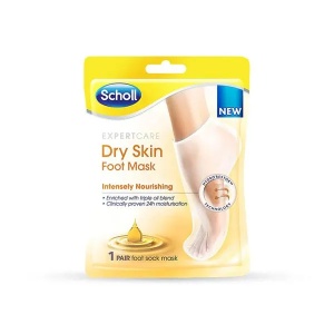 Masca hidratanta pentru pielea uscata a picioarelor Expert Care Triple Oil, 2 bucati, Scholl