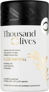 Oleocanthal 5mg, 30 capsule, Thousand Olives - Img 1
