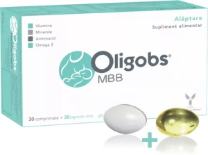 Oligobs Mbb Alaptare, 30 comprimate + 30 capsule, Laboratoire CCD