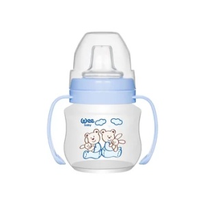 Pahar anti-curgere cu maner 6l+, 125ml, 753, Wee Baby - Img 3