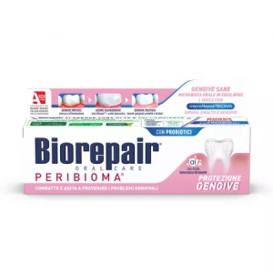 Pasta de dinti pentru protectia ginigiilor Biorepair Peribioma, 75ml, Coswell