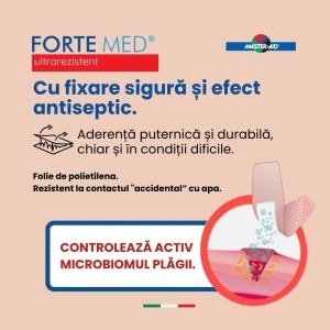 Plasturi ultra rezistenti Forte Med Master-Aid, 78x20 mm, 20 bucati , Pietrasanta Pharma - Img 4