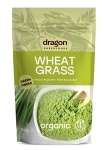 Pulbere eco din iarba de grau, 150g, Dragon Superfoods