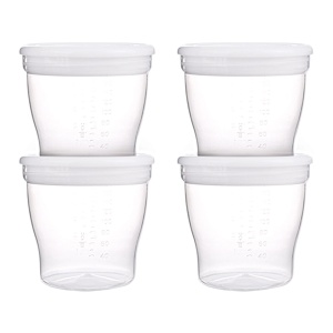 Recipiente stocare lapte/alimente,180ml, 4 bucati, 12/204, Canpol