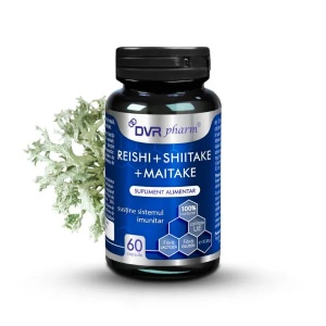 Reishi, Shiitake, Maitake, 60 capsule, DVR Pharm - Img 2