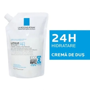 Rezerva Crema de spalare anti-iritatii pentru piele sensibila Lipikar Syndet AP+, 400ml, La Roche-Posay - Img 4