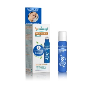 Roll-on pt dureri de cap 9uleiuri x 5ml (Puressentiel)
