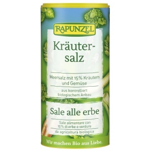 Sare cu 15% plante si legume eco, 500g, Rapunzel