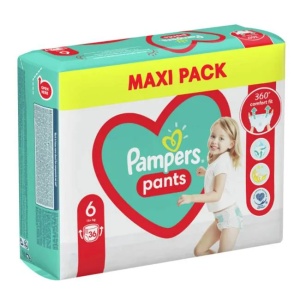 Scutece Pampers Pants nr. 6, 14-19 kg, 36 bucati, P&G