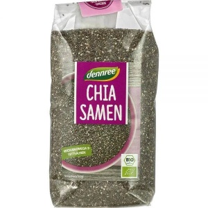 Seminte de chia Bio, 500g, Dennree