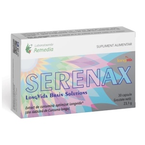 Serenax, 30 comprimate, Remedia