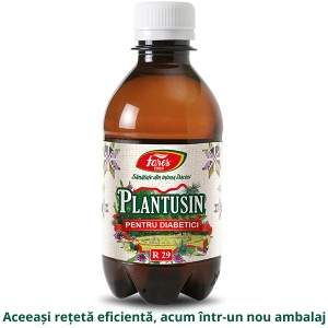 Sirop Plantusin pentru diabetici, R29, 250 ml, Fares - Img 2