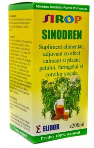 Sirop Sinodren, 200ml, Elidor