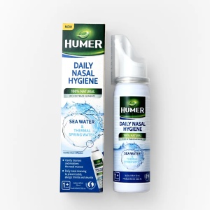 Spray cu apa termala pentru igiena zilnica a nasului, 50 ml, Humer - Img 2
