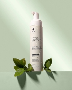 Spuma autobronzanta - Baza verde Ultra inchis, 200ml, Azure Tan - Img 2
