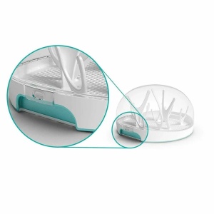 Sterilizator pentru microunde, turcoaz, Nanobebe - Img 2