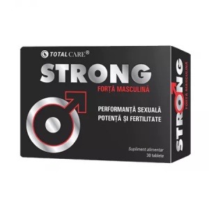 Supliment pentru potenta Strong, 30 tablete, CosmoPharm