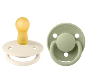 Suzeta Colour latex ivory-sage, 6-18 luni, 2221416, 2 bucati, BibsSuzeta 6-18 luni latex Colour ivory-sage 2221416, 2buc, Bibs