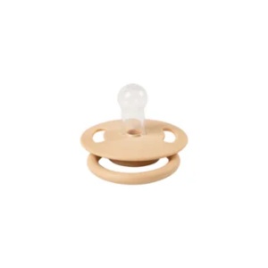 Suzeta din silicon rotunda fara desen 18l+, 365, 1 bucata, Wee Baby