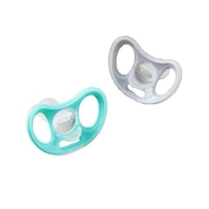 Suzeta Sensitive alb/turcoaz, 0-6L, 2 bucati, TT 0328, Tommee Tippee - Img 2