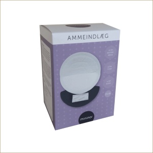 Tampoane pentru sani material respirabil negru, 24 buc, Mininor - Img 2