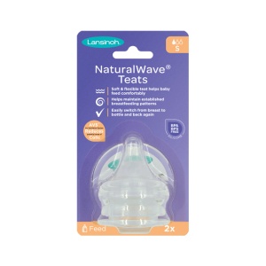 Tetina din silicon flux lent, 2 bucati, 75900, Lansinoh