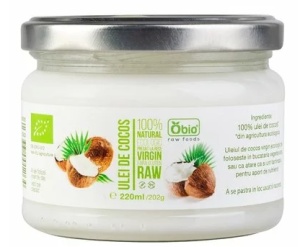 Ulei de cocos, soluție uleioasă, 220ml, OBio - Img 2